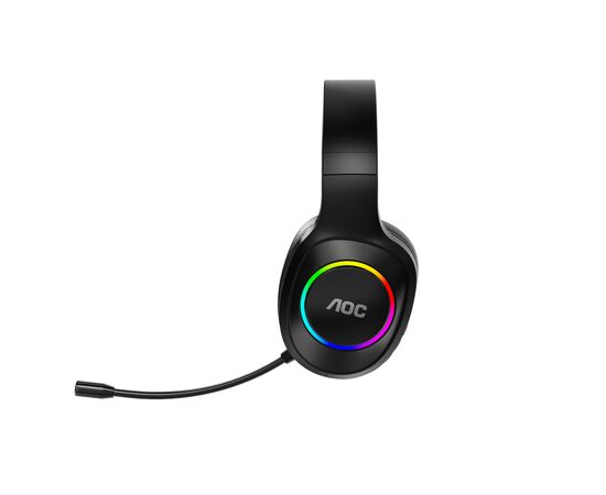 Наушники AOC ACG2502BK RGB Black (ACG2502BK/00), изображение 2