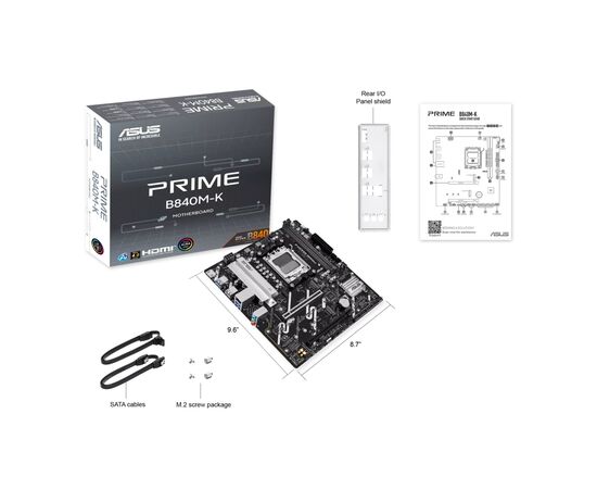 Материнська плата ASUS PRIME B840M-K, зображення 7