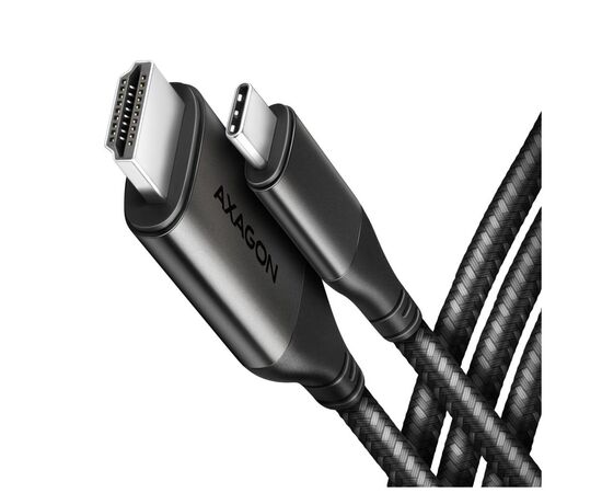 Кабель мультимедийный USB-C to HDMI M 1.8m black AXAGON (RVC-HI2MC)