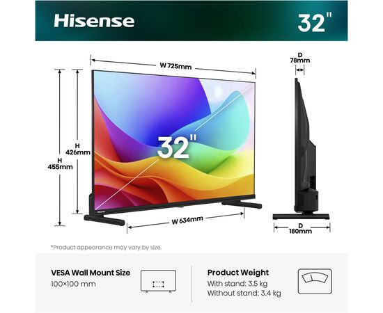 Телевизор Hisense 32A5S, изображение 8