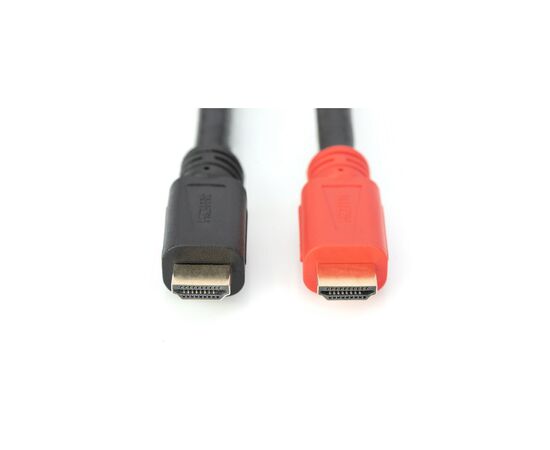 Кабель мультимедийный HDMI M to HDMI M 20.0m Full HD 60Hz AOC w/Amplifier black Digitus (AK-330105-200-S), изображение 3