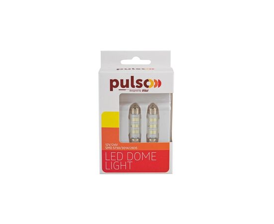 Автолампа PULSO LED SV8.5/T11x41mm/6 SMD-5730/9-18v/100Lm (LP-64041), изображение 4