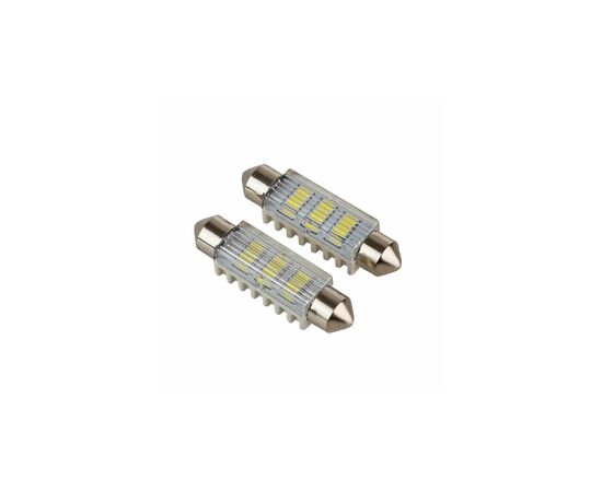 Автолампа PULSO LED SV8.5/T11x41mm/6 SMD-5730/9-18v/100Lm (LP-64041)