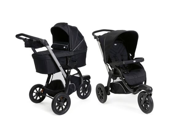 Коляска Chicco Activ3 New 2 в 1 Чорна (2900990892068) (87154.31.01)