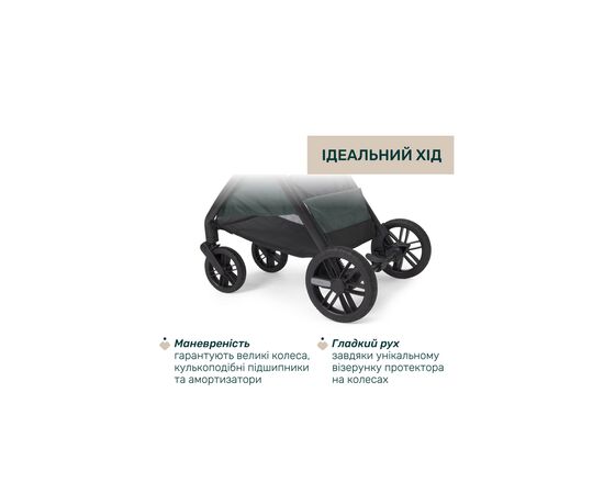 Коляска Chicco 2 в 1 Bellagio 2 Зелена (2900990903238) (87183.33.01), изображение 11