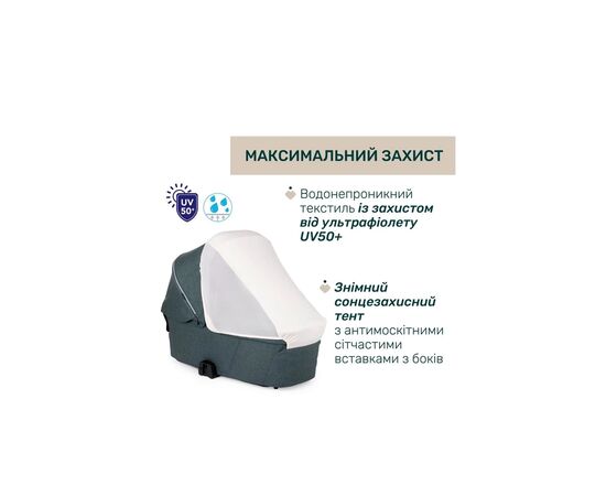 Коляска Chicco 2 в 1 Bellagio 2 Зелена (2900990903238) (87183.33.01), изображение 7