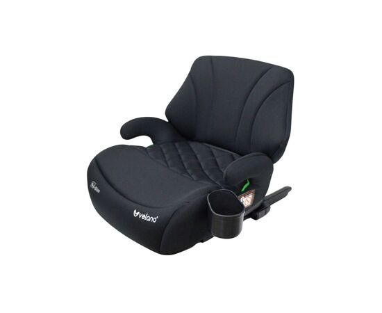 Автокресло Velano Gravo i-Size 125150 см, ISOFIX + підстаканник, black (48144), изображение 3