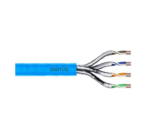 Кабель сетевой Digitus FTP 305м, cat.6A, AWG 23/1, CU, LSZH-1, blue (U-FTP) (DK-1625-A-VH-305)