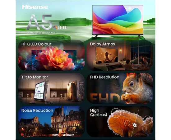 Телевизор Hisense 40A5S, изображение 2