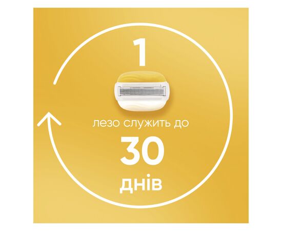 Бритва Gillette Venus Pro ComfortGlide Coconut с 3 сменными картриджами + крючок для бритвы (8700216970105), изображение 7