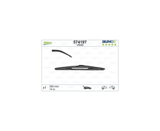 Щетка стеклоочистителя Valeo 574197