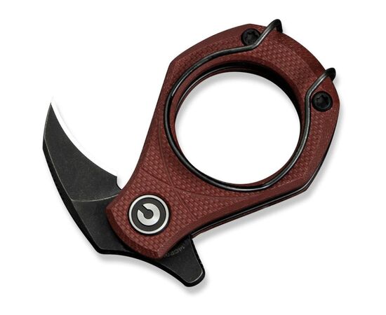 Нож Civivi Pyrus, Brown G10, Darkwash (C23038-1), изображение 5