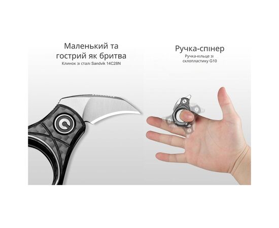 Нож Civivi Pyrus, Carbon, Satin (C23038-3), изображение 10