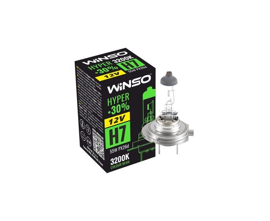Автолампа WINSO H7 HYPER +30 55W PX26d (712700), изображение 2