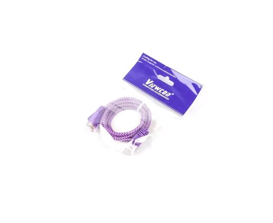 Патч-корд 1м UTP cat.6 CU Viewcon (NL009), изображение 3