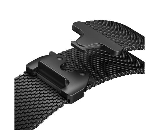 Ремешок для смарт-часов Armorstandart Milanese UltraLock для Apple Watch 49/46/45/44/42 (Series 1-3) Black (ARM88957), изображение 4