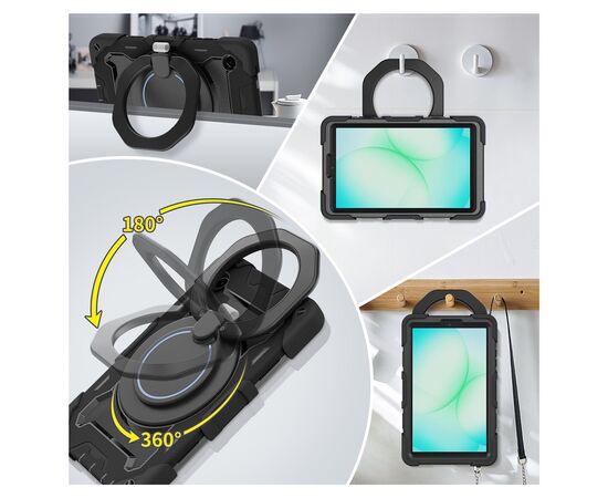 Чехол для планшета BeCover Armor Stand Samsung Galaxy Tab A11 SM-X133/X135 8.7" Black (715499), изображение 7