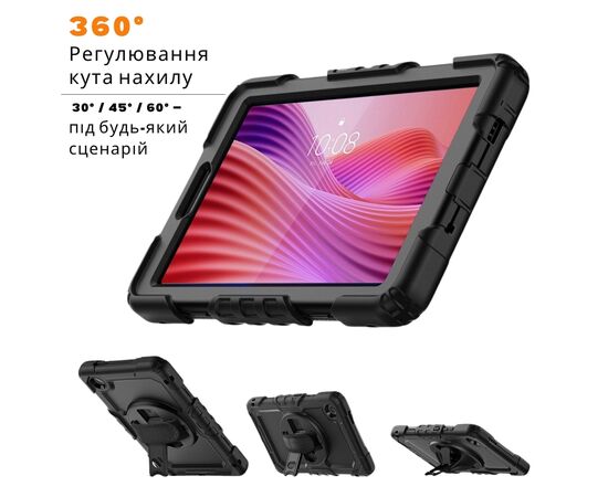 Чехол для планшета BeCover FortTab Lenovo Tab One / Tab K9 8.7" 2025 (TB305XU/FU) Black (715641), изображение 4