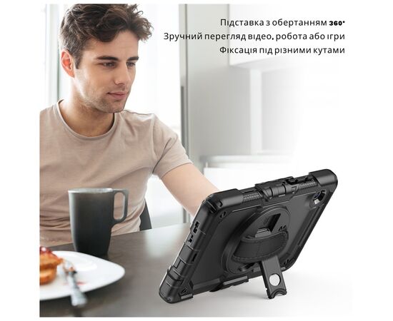 Чехол для планшета BeCover FortTab Samsung Galaxy Tab A11 SM-X133/X135 8.7" Black (715639), изображение 10