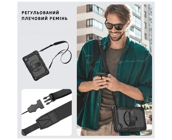 Чехол для планшета BeCover FortTab Samsung Galaxy Tab A11 SM-X133/X135 8.7" Black (715639), изображение 11