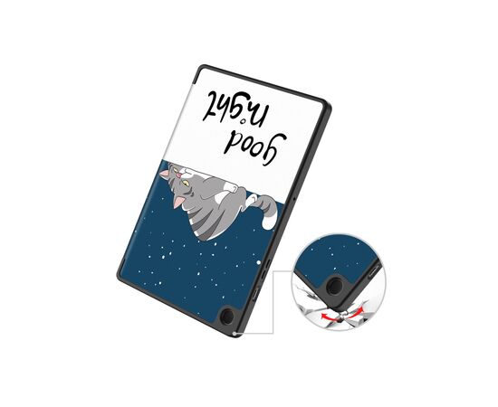 Чехол для планшета BeCover Flexible TPU Mate Samsung Galaxy Tab A11 Plus SM-X236B 11.0" Good Night (713959), изображение 4