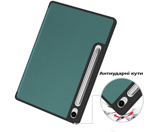Чохол до планшета BeCover Flexible TPU Mate Samsung Galaxy Tab S10 Lite SM-X400/406 10.9" Dark Green (713827), зображення 3