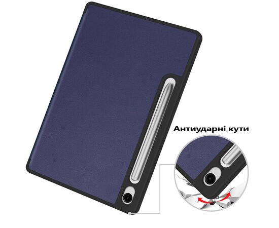 Чехол для планшета BeCover Flexible TPU Mate Samsung Galaxy Tab S10 Lite SM-X400/406 10.9" Deep Blue (713826), изображение 3
