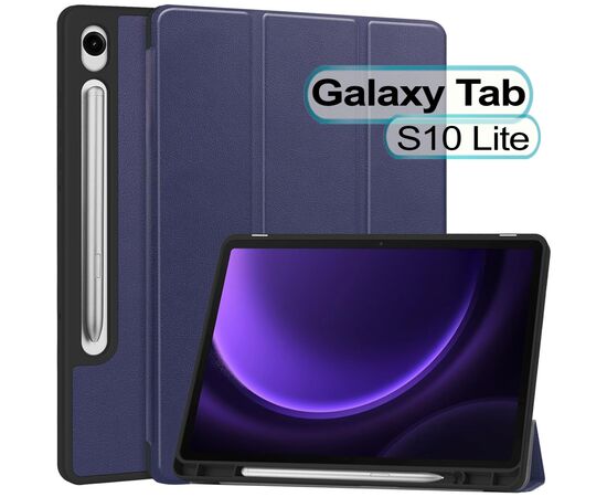 Чехол для планшета BeCover Flexible TPU Mate Samsung Galaxy Tab S10 Lite SM-X400/406 10.9" Deep Blue (713826)