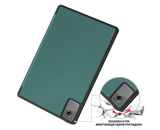 Чехол для планшета BeCover Flexible TPU Mate Lenovo Idea Tab / K11 (2nd Gen) TB336 / Xiaoxin Pad (2025) 11" Dark Green (715632), изображение 5