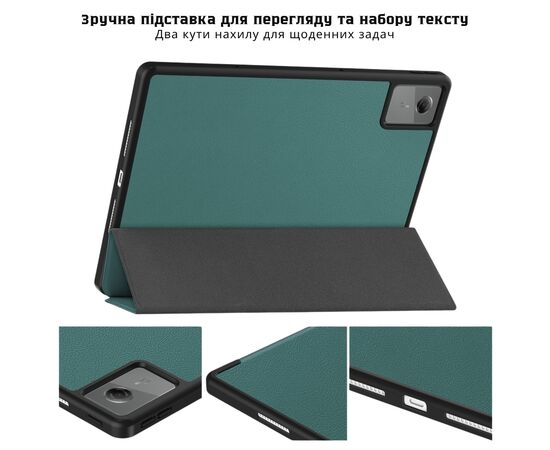 Чехол для планшета BeCover Flexible TPU Mate Lenovo Idea Tab / K11 (2nd Gen) TB336 / Xiaoxin Pad (2025) 11" Dark Green (715632), изображение 6