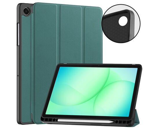 Чехол для планшета BeCover Flexible TPU Mate Samsung Galaxy Tab A11 SM-X133/X135 8.7" Dark Green (715586), изображение 2