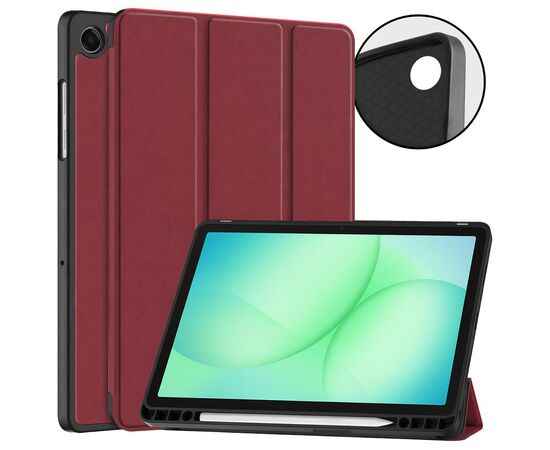 Чехол для планшета BeCover Flexible TPU Mate Samsung Galaxy Tab A11 SM-X133/X135 8.7" Red Wine (715589), изображение 2