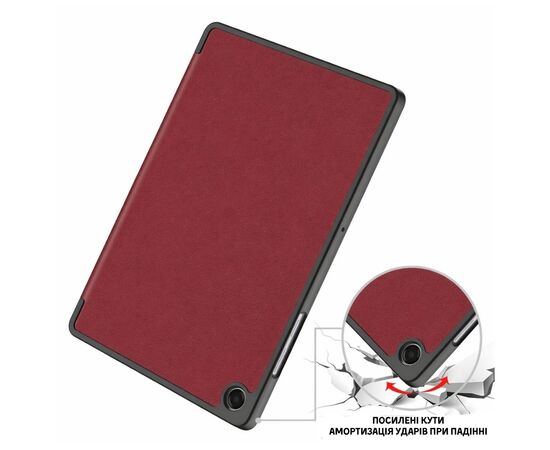 Чехол для планшета BeCover Flexible TPU Mate Samsung Galaxy Tab A11 SM-X133/X135 8.7" Red Wine (715589), изображение 5