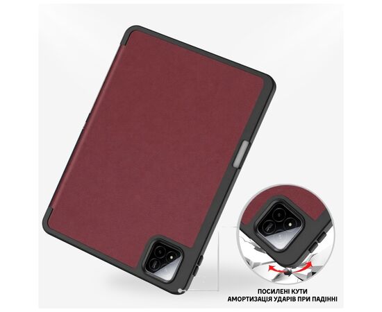 Чехол для планшета BeCover Flexible TPU Mate Xiaomi Pad 7 / 7 Pro 11.2" Red Wine (715619), изображение 5