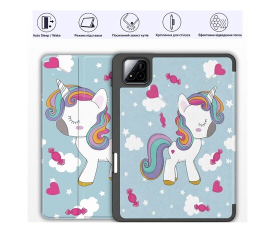 Чехол для планшета BeCover Flexible TPU Mate Xiaomi Pad 8 / 8 Pro 11.2" Unicorn (715631), изображение 2