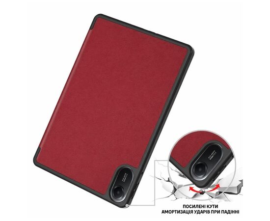 Чехол для планшета BeCover Flexible TPU Mate Xiaomi Redmi Pad 2 11.0" Red Wine (715601), изображение 5