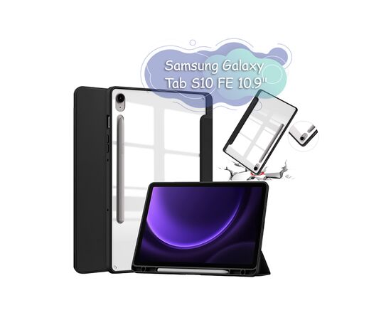 Чехол для планшета BeCover Soft Edge Samsung Galaxy Tab S10 FE (SM-X520/SM-X526) 10.9" Black (713300)