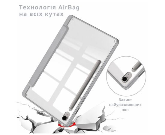 Чехол для планшета BeCover Soft Edge Samsung Galaxy Tab S10 Lite SM-X400/406 10.9" Gray (715766), изображение 5