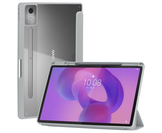 Чехол для планшета BeCover Soft Edge TPU Lenovo Idea Tab Pro 12.7" Gray (715556), изображение 2