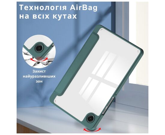 Чехол для планшета BeCover Soft Edge TPU Samsung Galaxy Tab A11 Plus SM-X236B 11.0" Dark Green (715567), изображение 4
