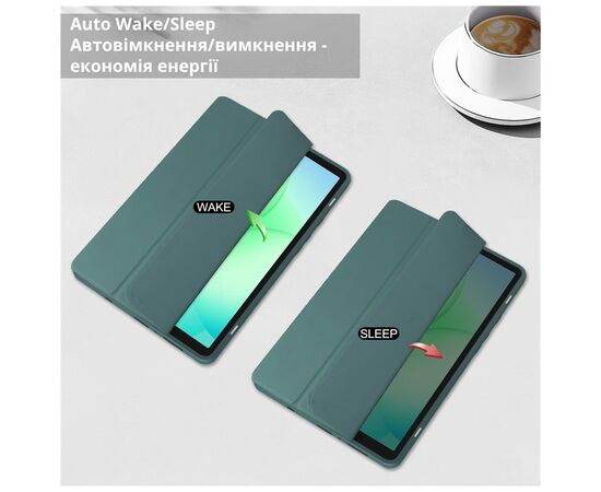 Чехол для планшета BeCover Soft Edge TPU Samsung Galaxy Tab A11 Plus SM-X236B 11.0" Dark Green (715567), изображение 7