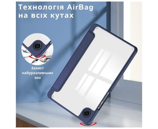 Чехол для планшета BeCover Soft Edge TPU Samsung Galaxy Tab A11 Plus SM-X236B 11.0" Deep Blue (715566), изображение 4