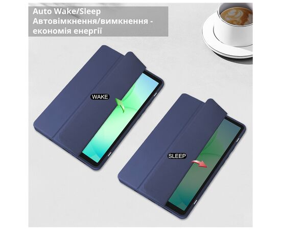 Чехол для планшета BeCover Soft Edge TPU Samsung Galaxy Tab A11 SM-X133/X135 8.7" Deep Blue (715558), изображение 6