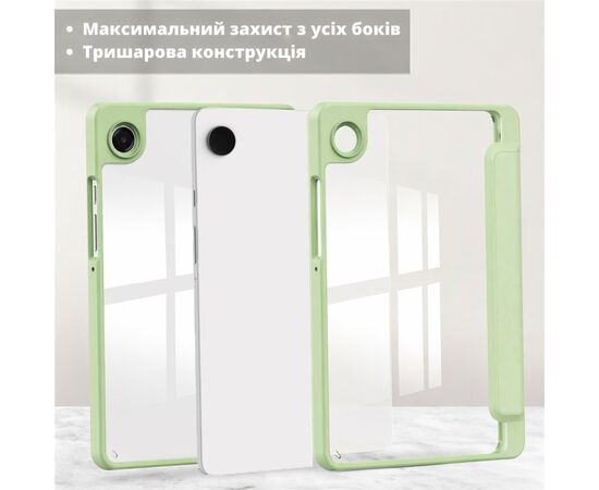 Чехол для планшета BeCover Soft Edge TPU Samsung Galaxy Tab A11 SM-X133/X135 8.7" Green (715560), изображение 4