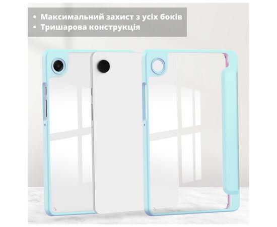 Чехол для планшета BeCover Soft Edge TPU Samsung Galaxy Tab A11 SM-X133/X135 8.7" Light Blue (715562), изображение 4