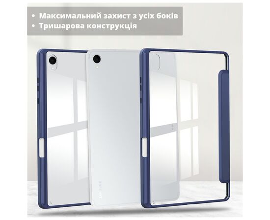 Чехол для планшета BeCover Soft Edge TPU Samsung Galaxy Tab S11 (SM-X730/X736) 11.0" Deep Blue (715576), изображение 4