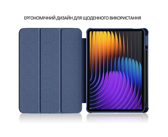 Чехол для планшета BeCover Soft Edge TPU Xiaomi Pad 7 / 7 Pro 11.2" Deep Blue (715539), изображение 6