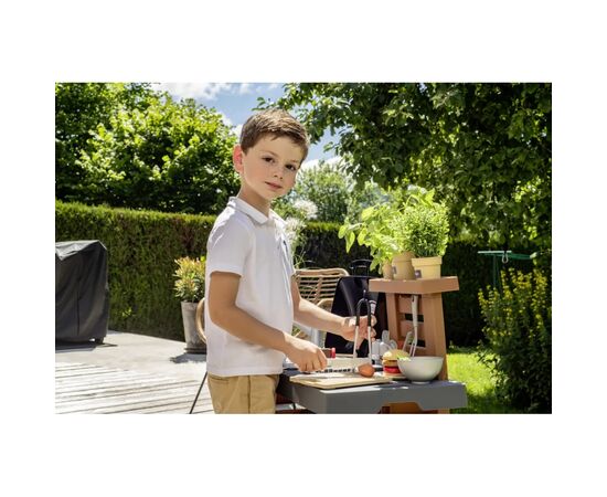 Игровой набор Smoby Садовое барбекю с регулировкой высоты, 43 аксессуара (312004), изображение 7