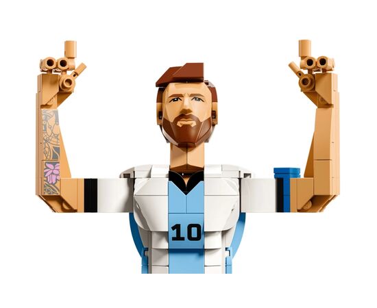 Конструктор LEGO Editions Football Ліонель Мессі — легенда футболу (43015), зображення 4