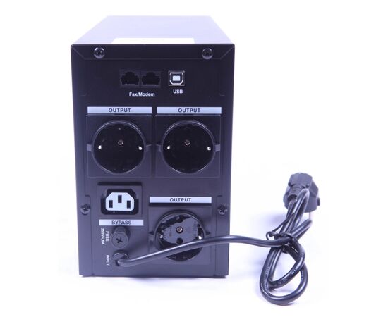 Источник бесперебойного питания SVC VP-1250-LCD 1250VA (VP-1250-LCD), изображение 3